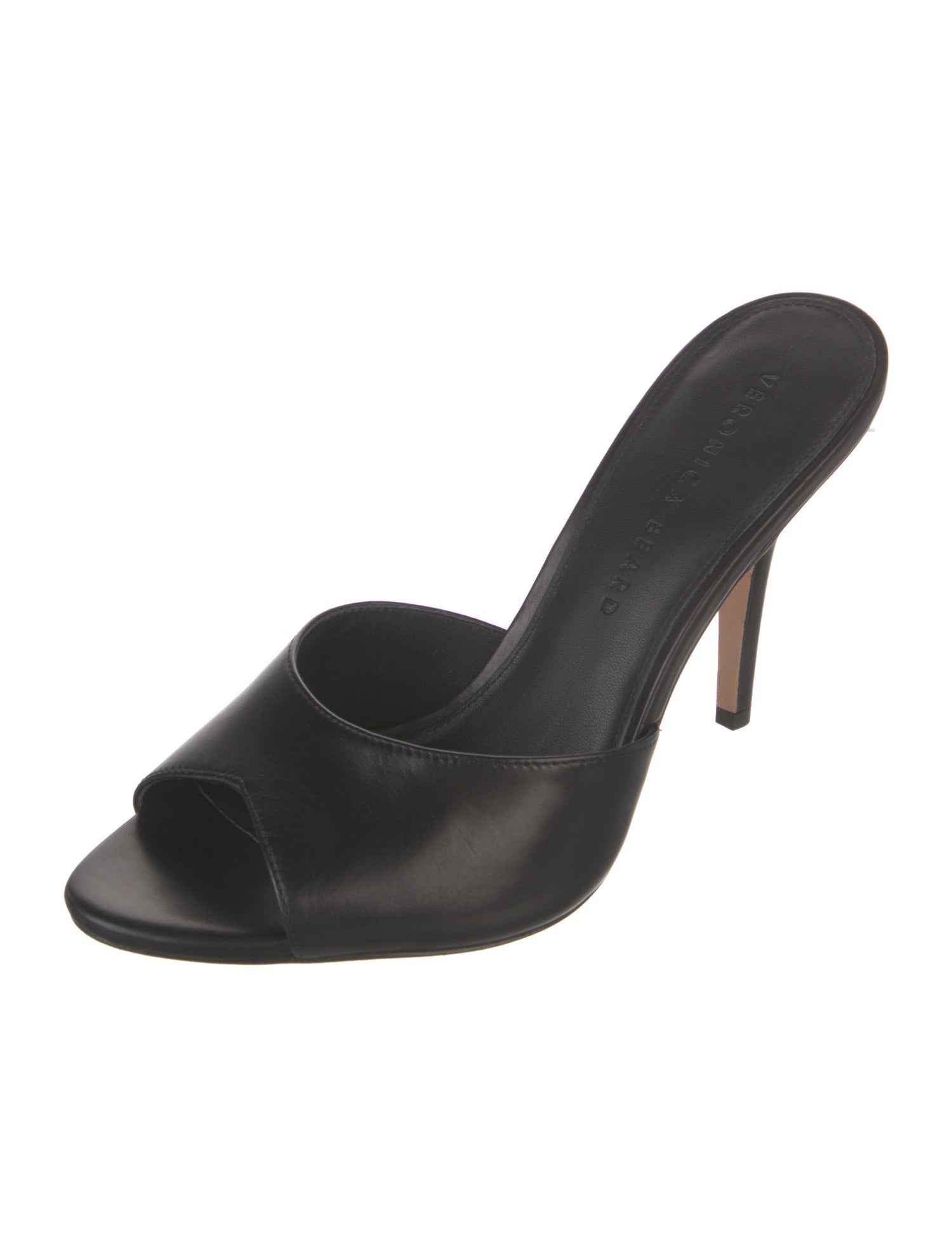 Veronica Beard Leather Mules