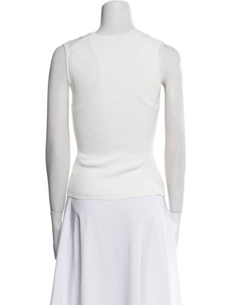 Veronica Beard V-Neck Sleeveless Top