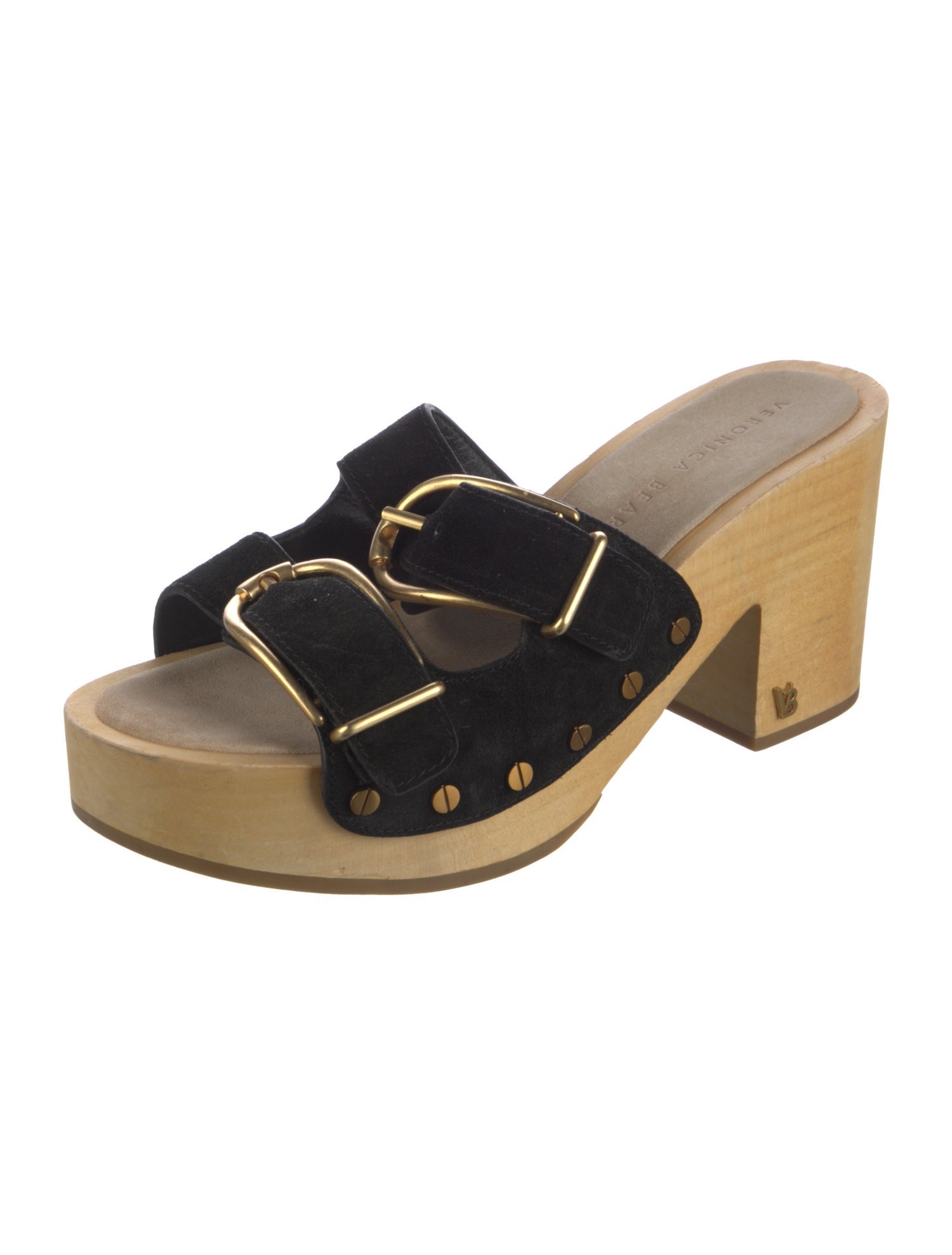 Veronica Beard Suede Slides