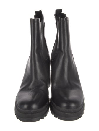 Veronica Beard Leather Chelsea Boots