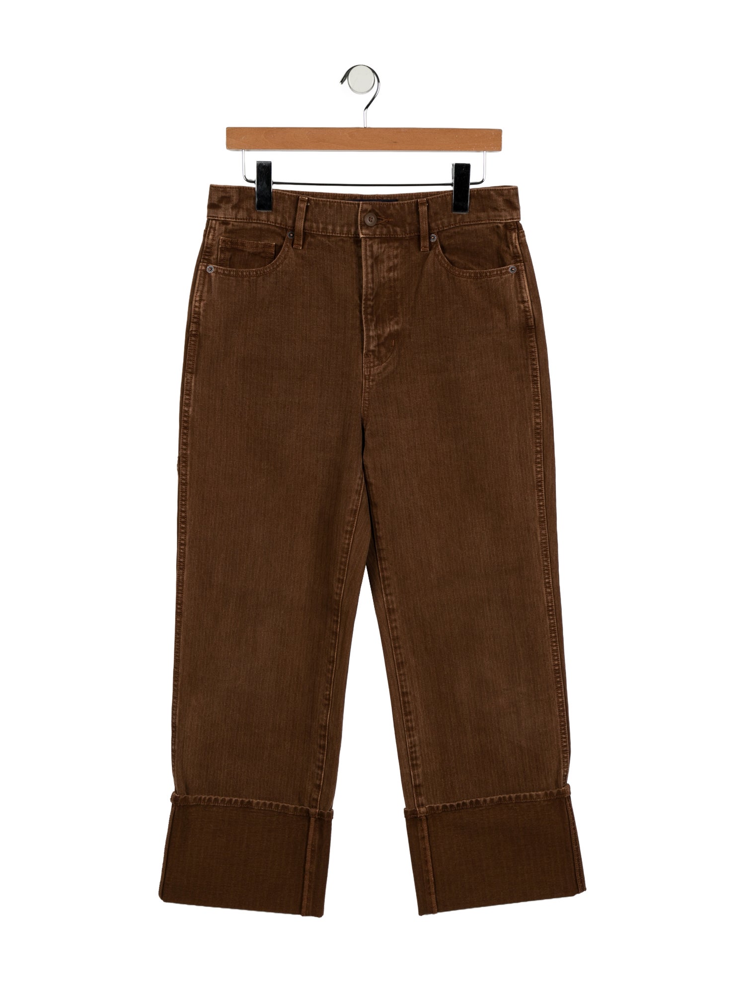 Veronica Beard High-Rise Wide Leg Jeans