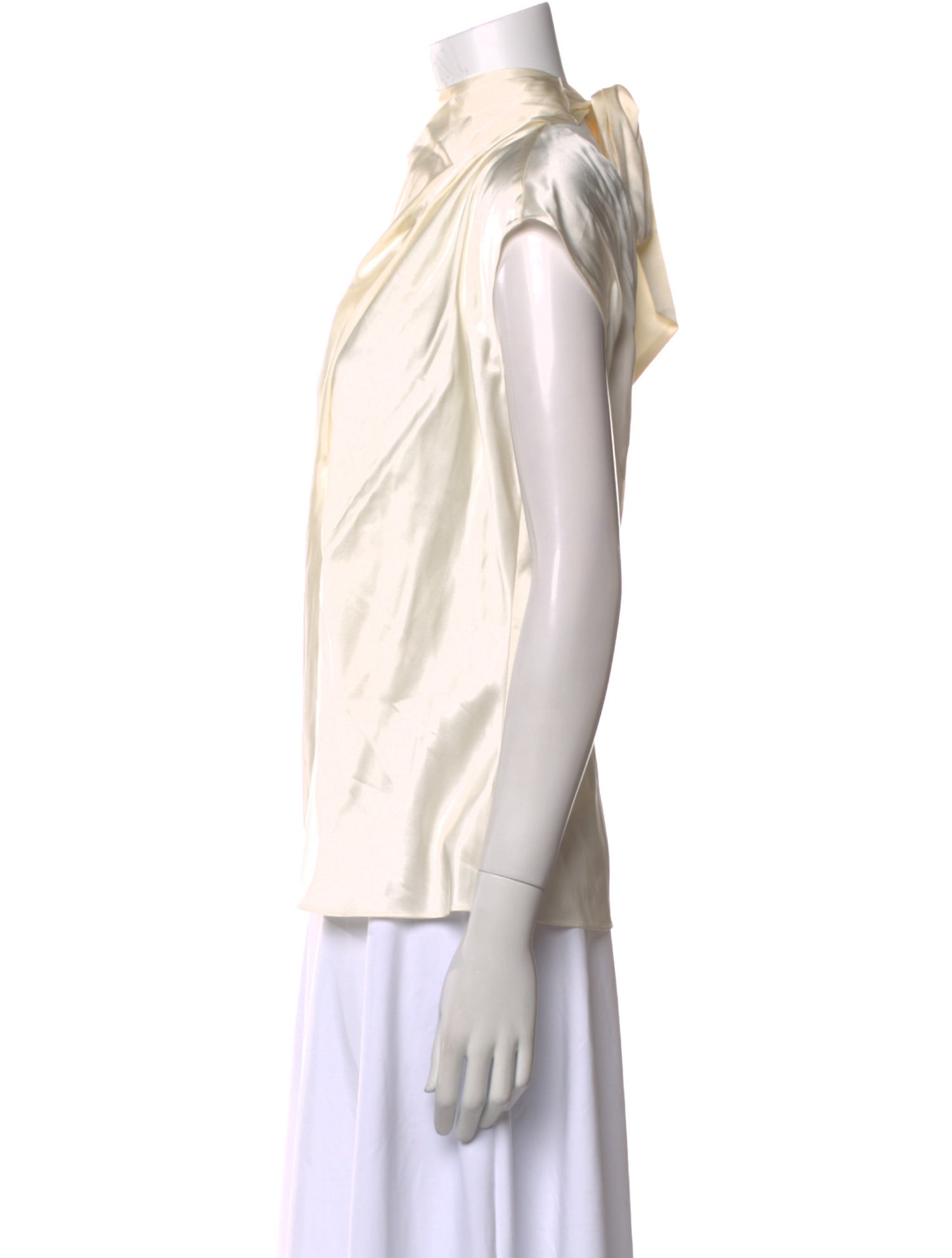 Veronica Beard Mock Neck Sleeveless Blouse w/ Tags
