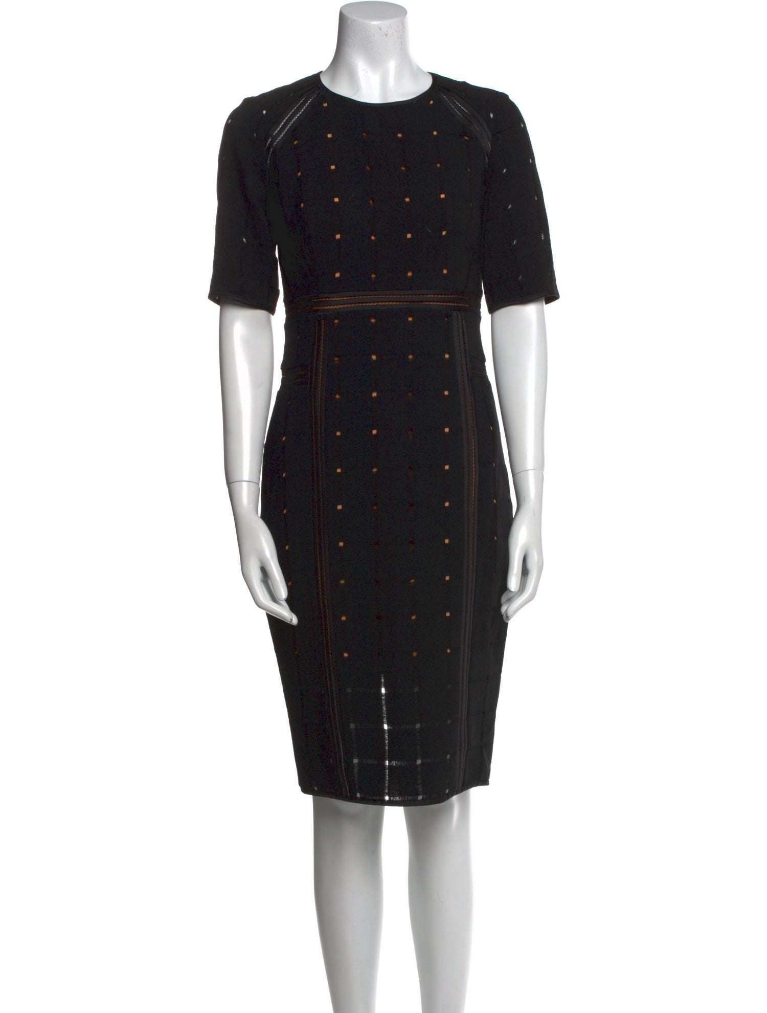 Veronica Beard Virgin Wool Knee-Length Dress