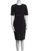 Veronica Beard Virgin Wool Knee-Length Dress