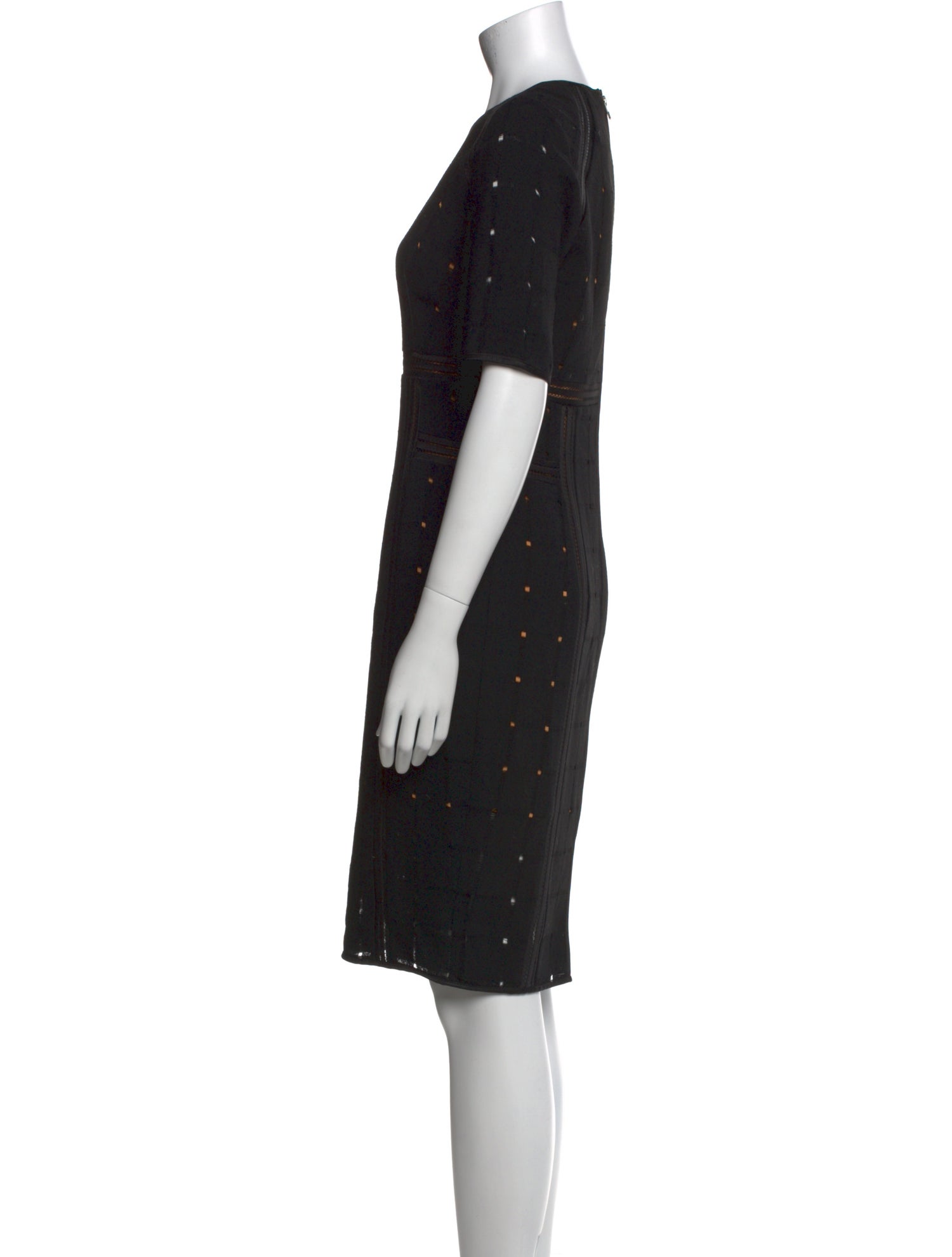 Veronica Beard Virgin Wool Knee-Length Dress
