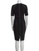 Veronica Beard Virgin Wool Knee-Length Dress
