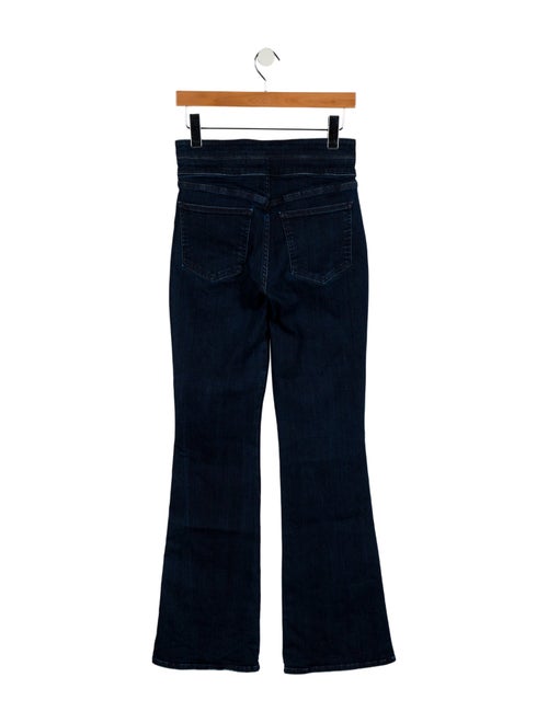 Veronica Beard High-Rise Wide Leg Jeans