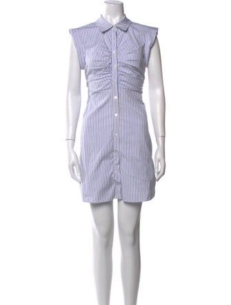 Veronica Beard Striped Mini Dress