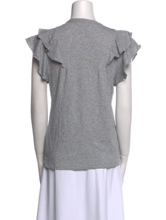 Veronica Beard Crew Neck Short Sleeve T-Shirt