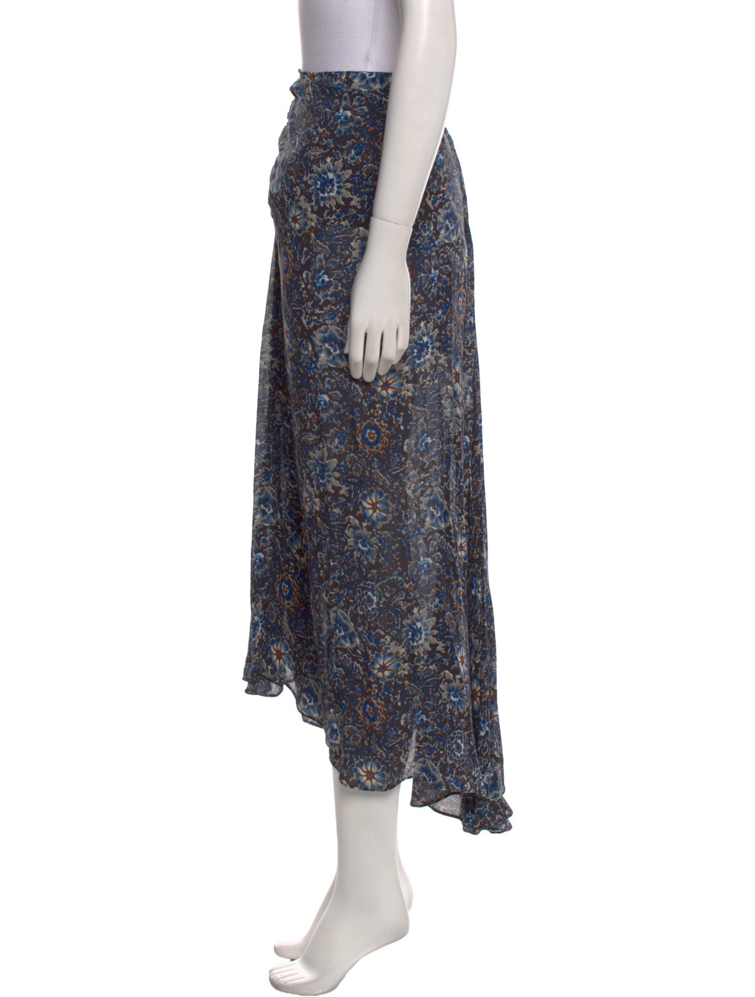 Veronica Beard Floral Print Midi Length Skirt w/ Tags