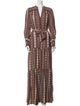 Veronica Beard Striped Long Dress