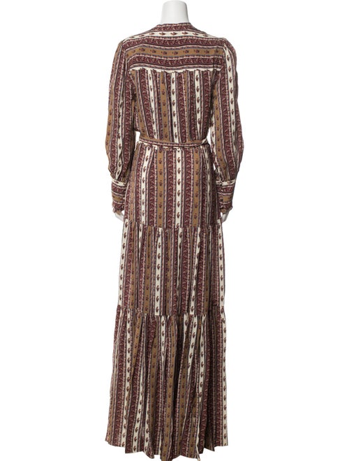 Veronica Beard Striped Long Dress