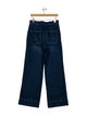 Veronica Beard High-Rise Wide Leg Jeans