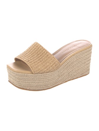 Veronica Beard Raffia Espadrilles