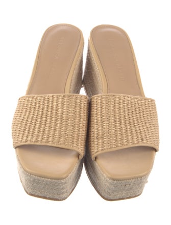 Veronica Beard Raffia Espadrilles