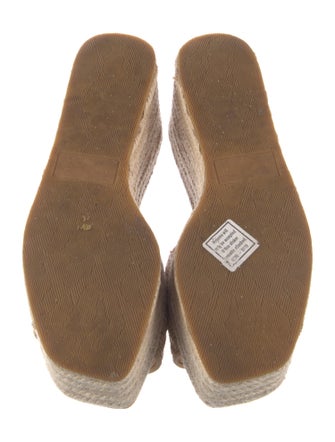 Veronica Beard Raffia Espadrilles