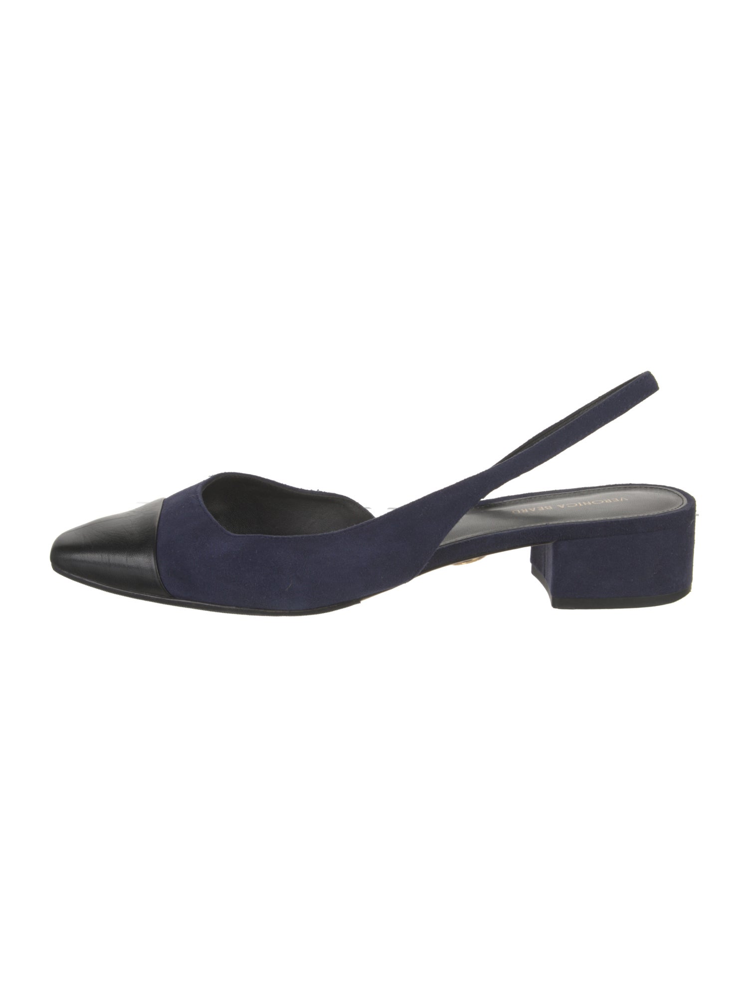 Veronica Beard Suede Slingback Flats