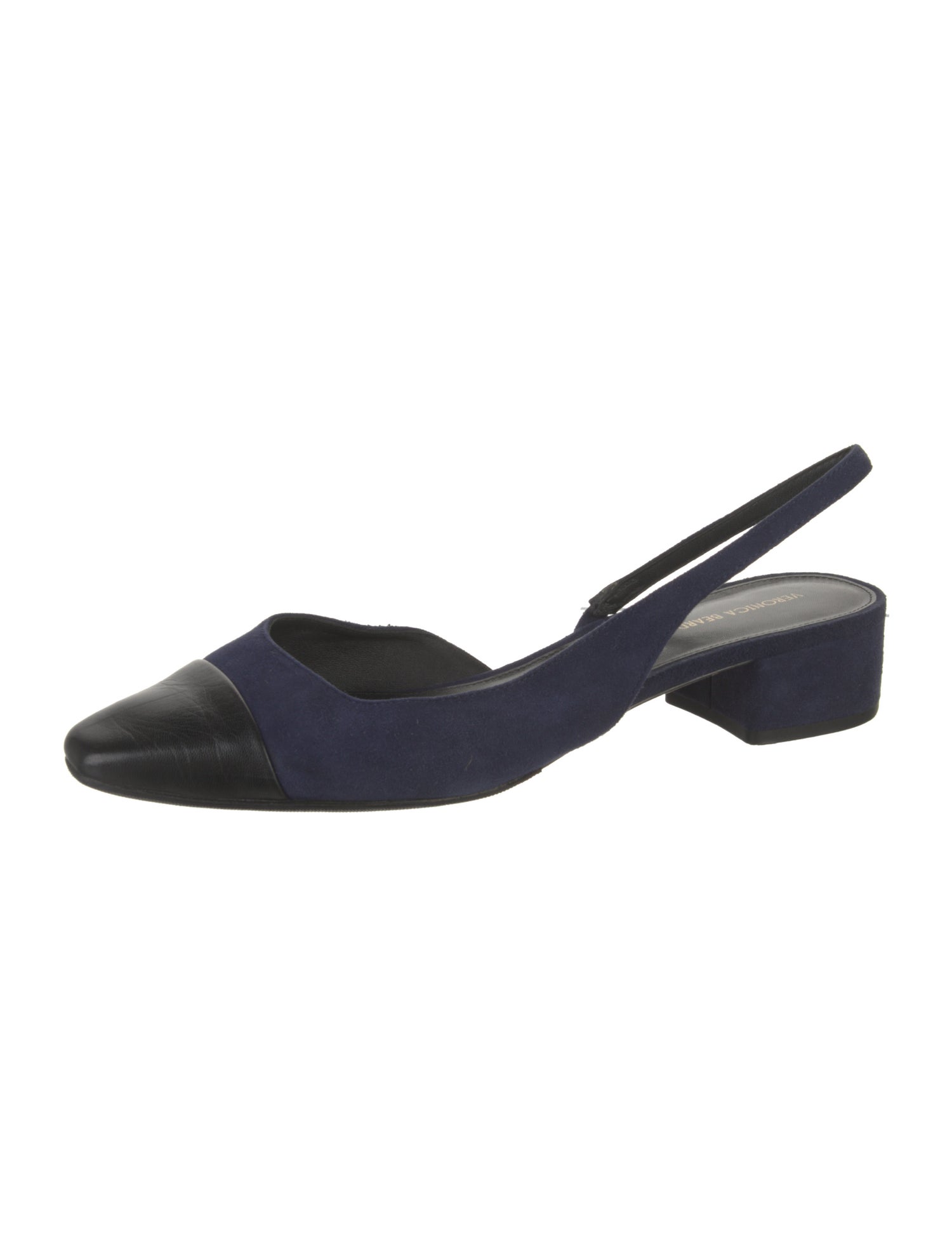 Veronica Beard Suede Slingback Flats