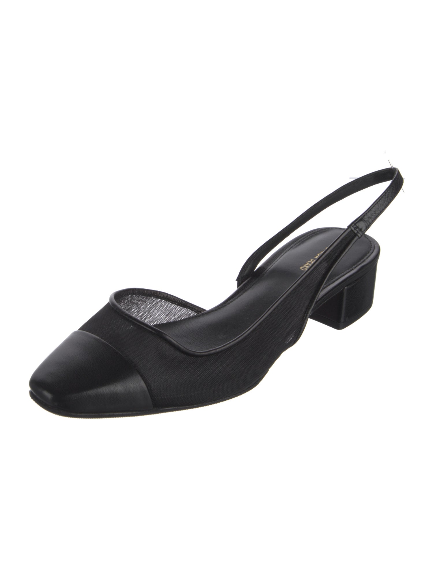 Veronica Beard Leather Slingback Flats