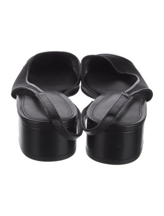 Veronica Beard Leather Slingback Flats