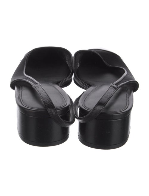 Veronica Beard Leather Slingback Flats