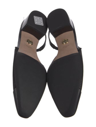 Veronica Beard Leather Slingback Flats