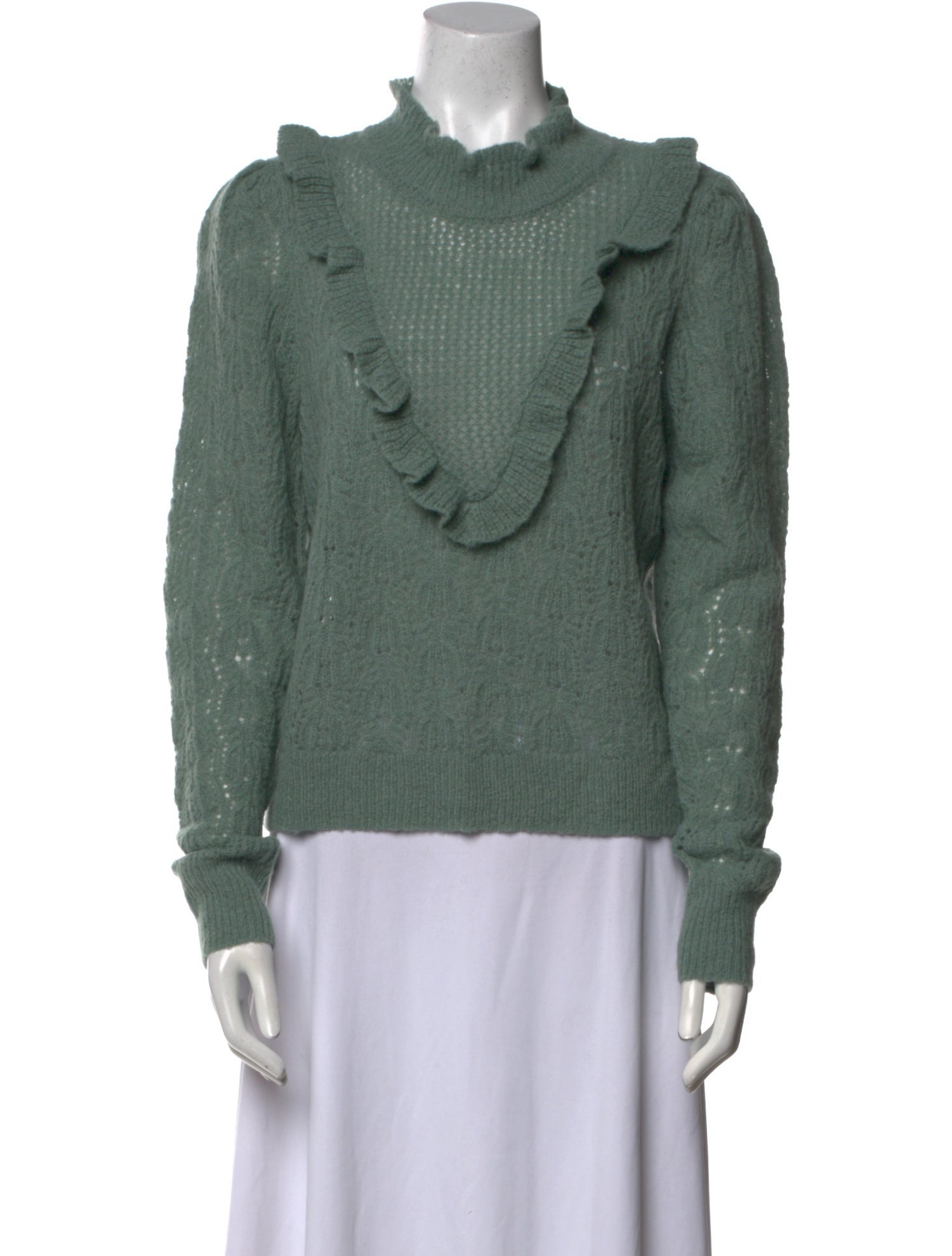 Veronica Beard Baby Alpaca Cowl Neck Sweater