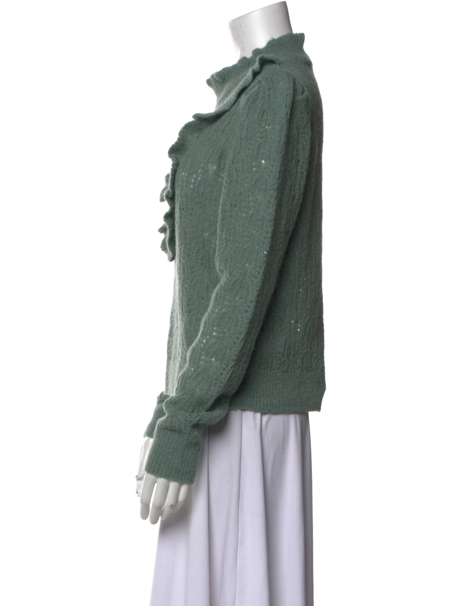 Veronica Beard Baby Alpaca Cowl Neck Sweater