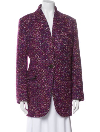 Veronica Beard Floral Print Coat