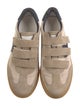 Veronica Beard Leather Colorblock Pattern Sneakers