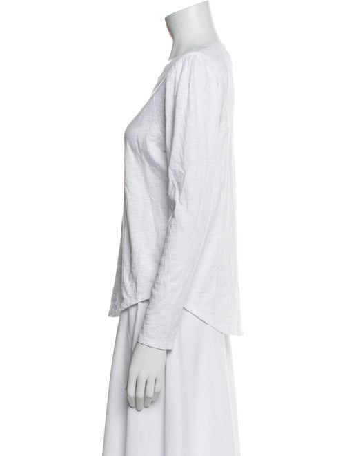 Veronica Beard Scoop Neck Long Sleeve Sweatshirt