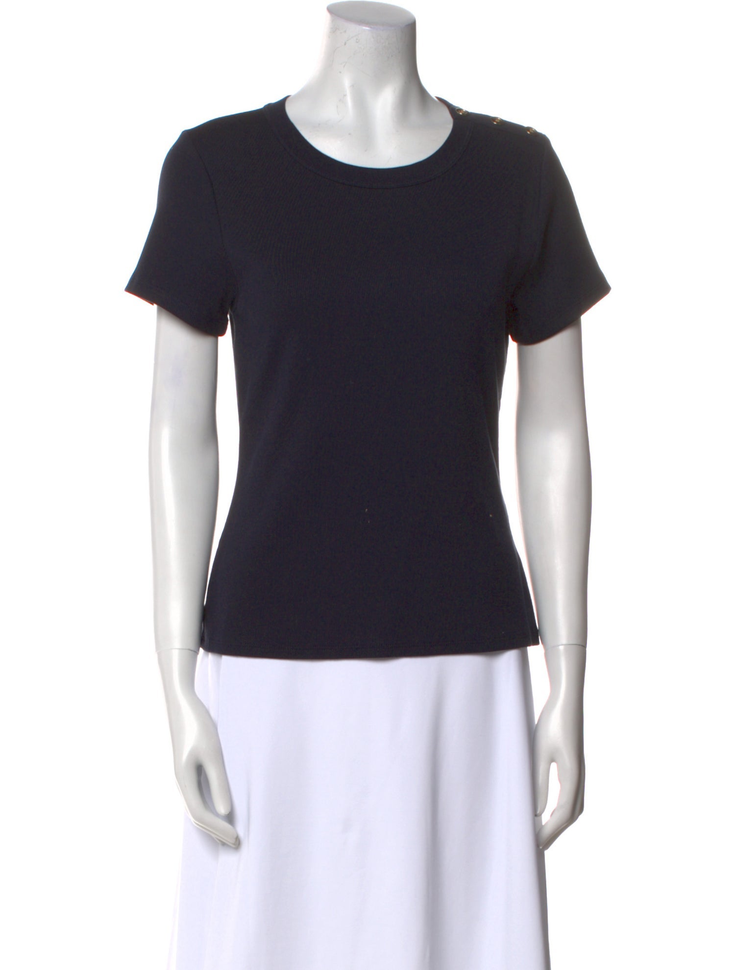 Veronica Beard Crew Neck Short Sleeve T-Shirt