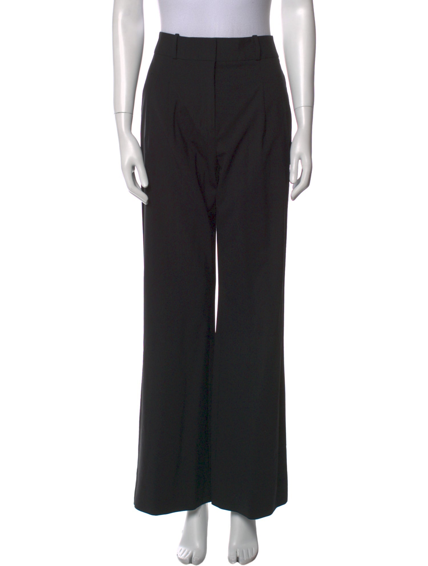 Veronica Beard Wool Wide Leg Pants