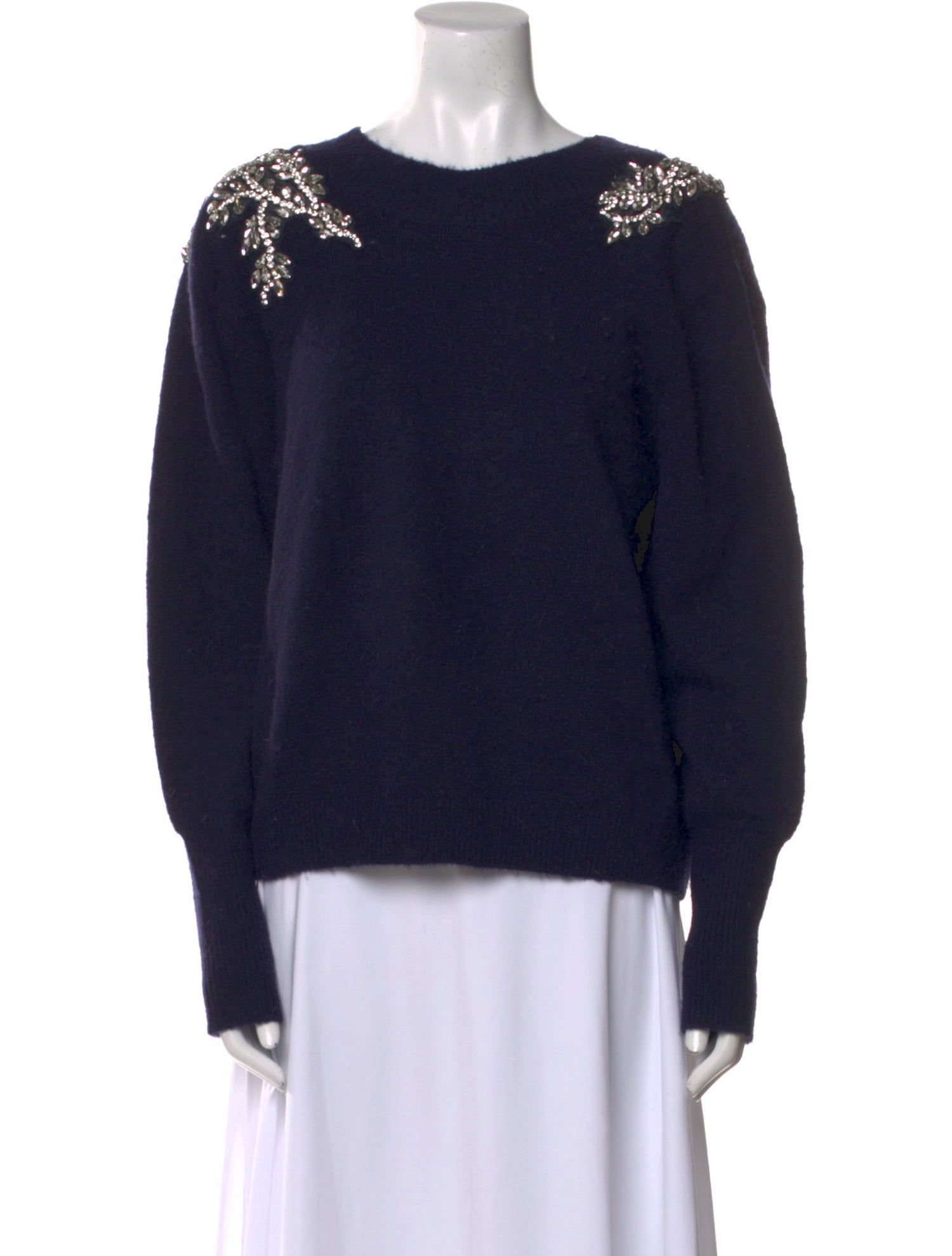 Veronica Beard Merino Wool Bateau Neckline Sweater