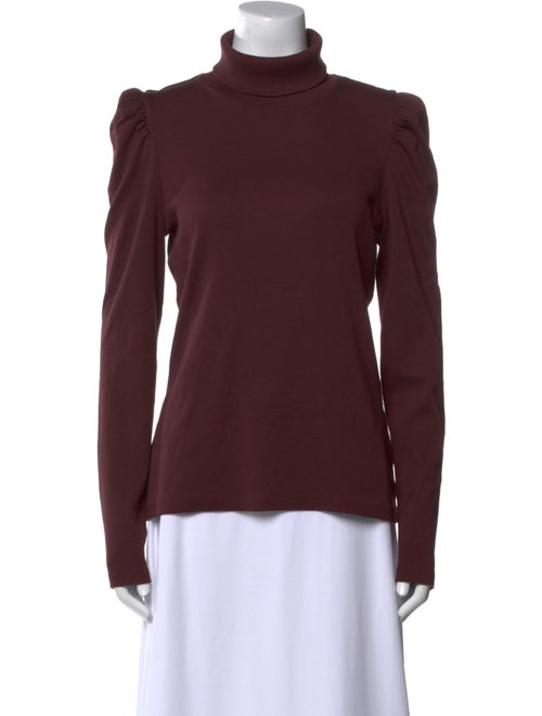 Veronica Beard Turtleneck Long Sleeve Top