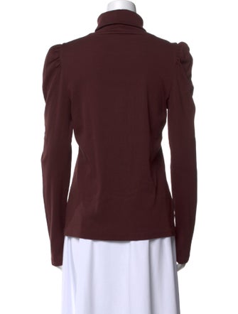 Veronica Beard Turtleneck Long Sleeve Top