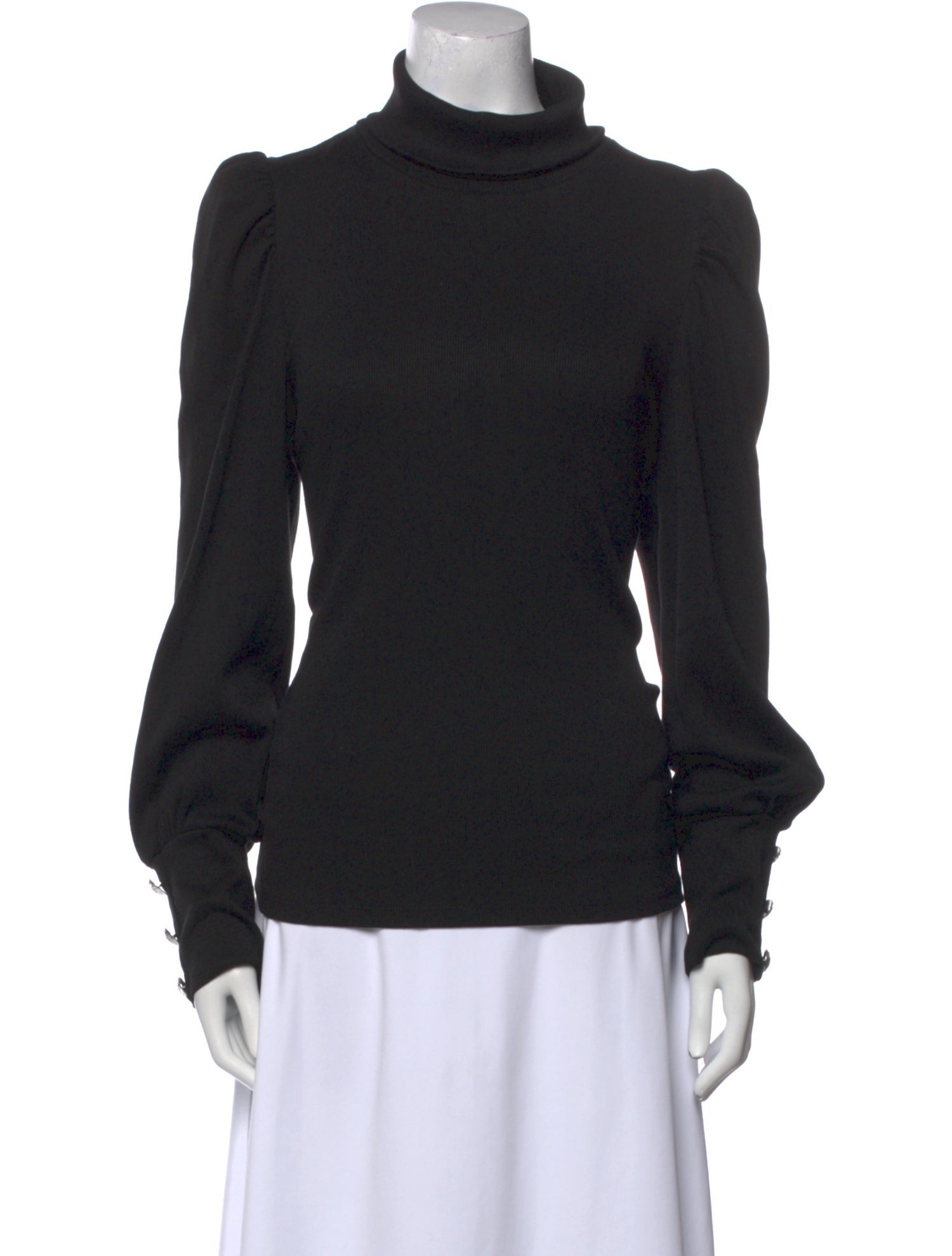 Veronica Beard Turtleneck Long Sleeve Sweatshirt