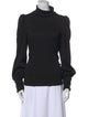 Veronica Beard Turtleneck Long Sleeve Sweatshirt