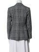 Veronica Beard Plaid Print Blazer