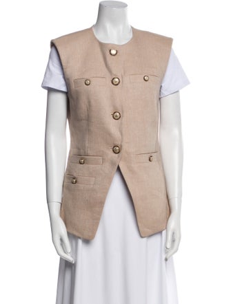 Veronica Beard Linen Vest