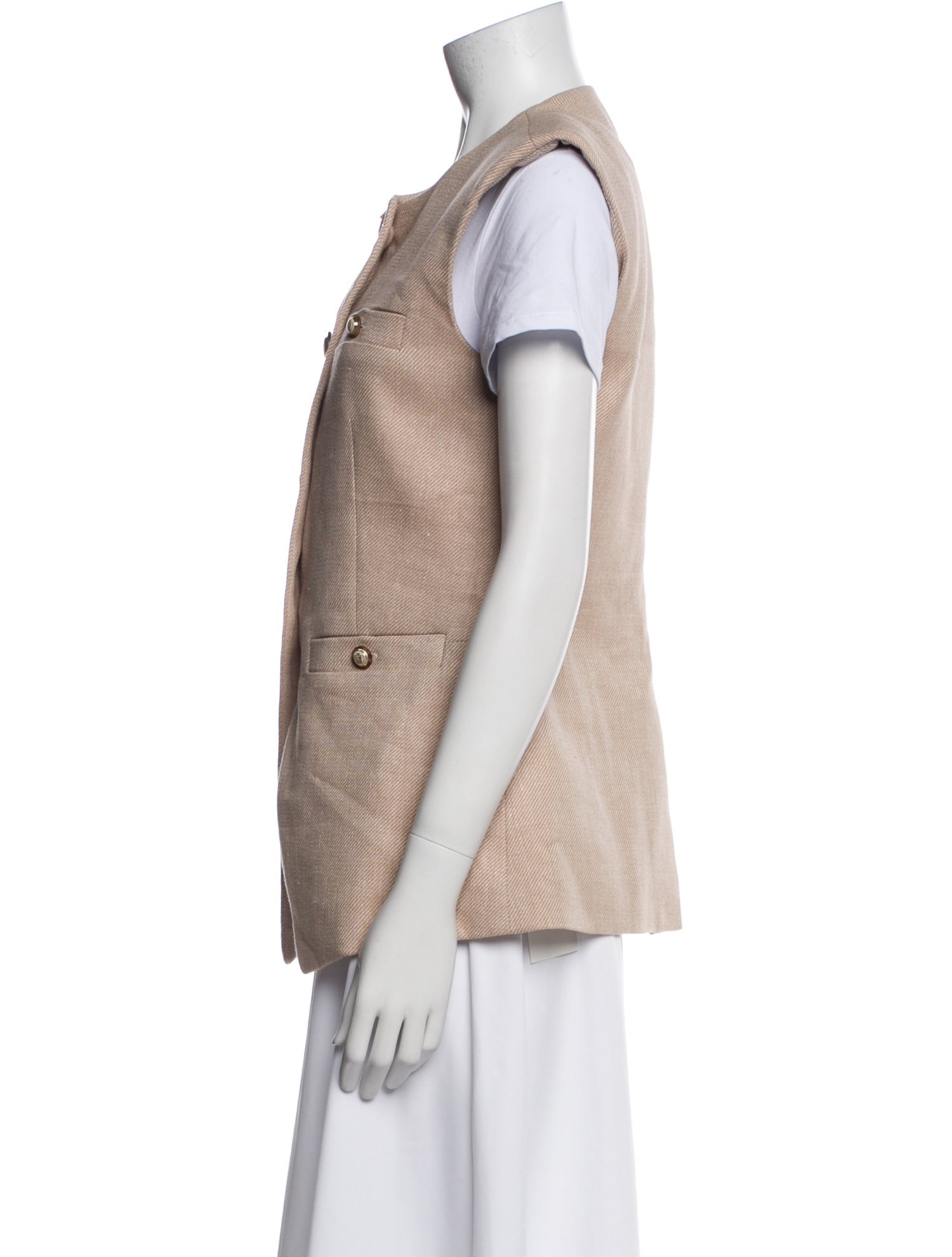 Veronica Beard Linen Vest