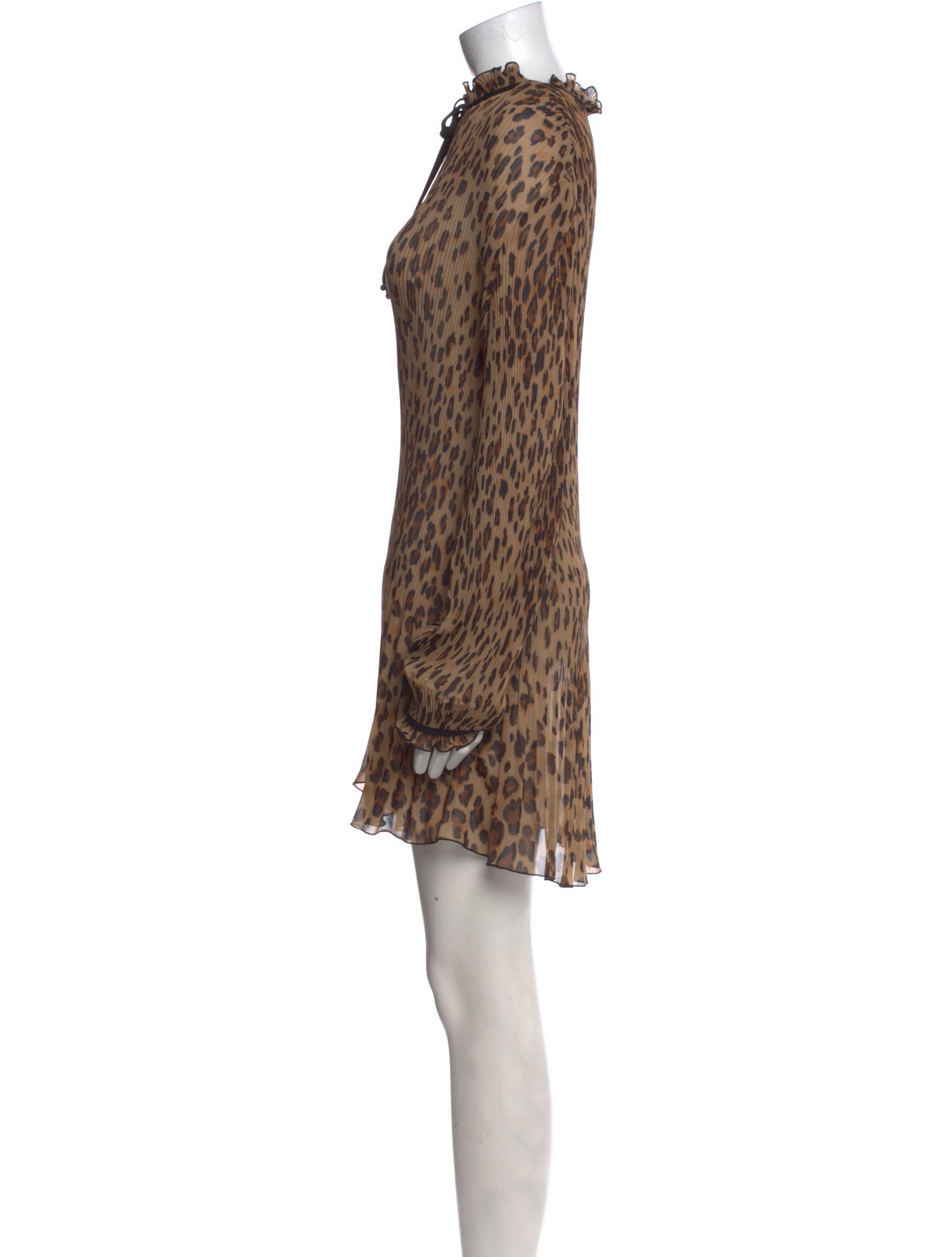 Veronica Beard Animal Print Mini Dress