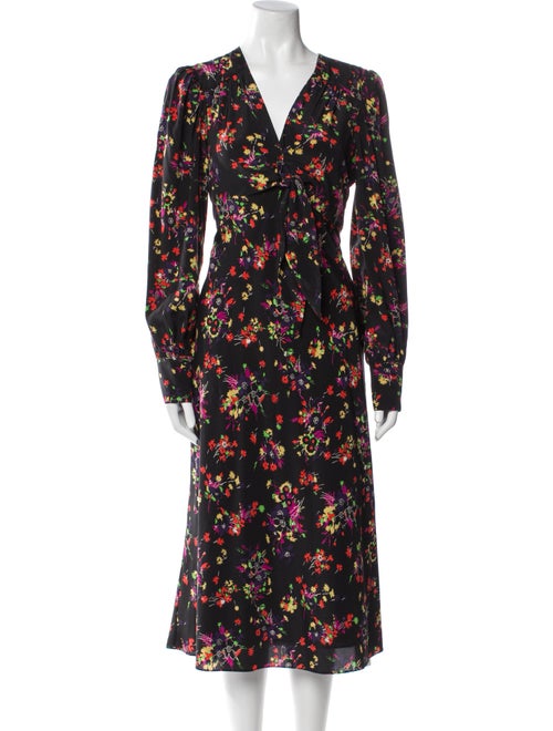 Veronica Beard Silk Midi Length Dress