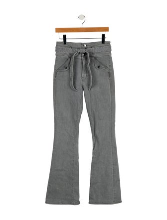 Veronica Beard High-Rise Wide Leg Jeans