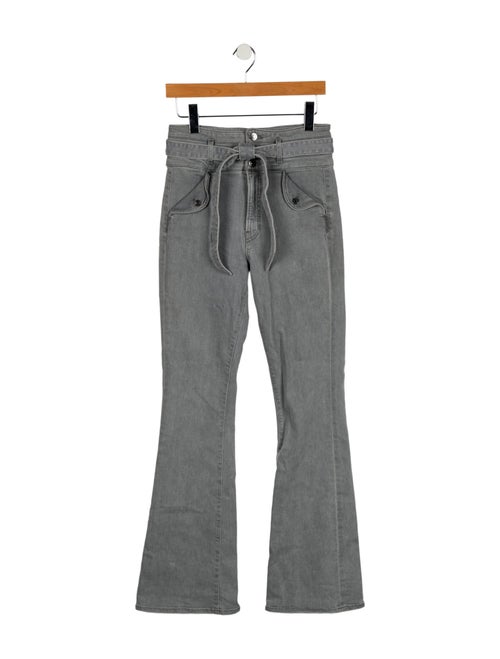 Veronica Beard High-Rise Wide Leg Jeans