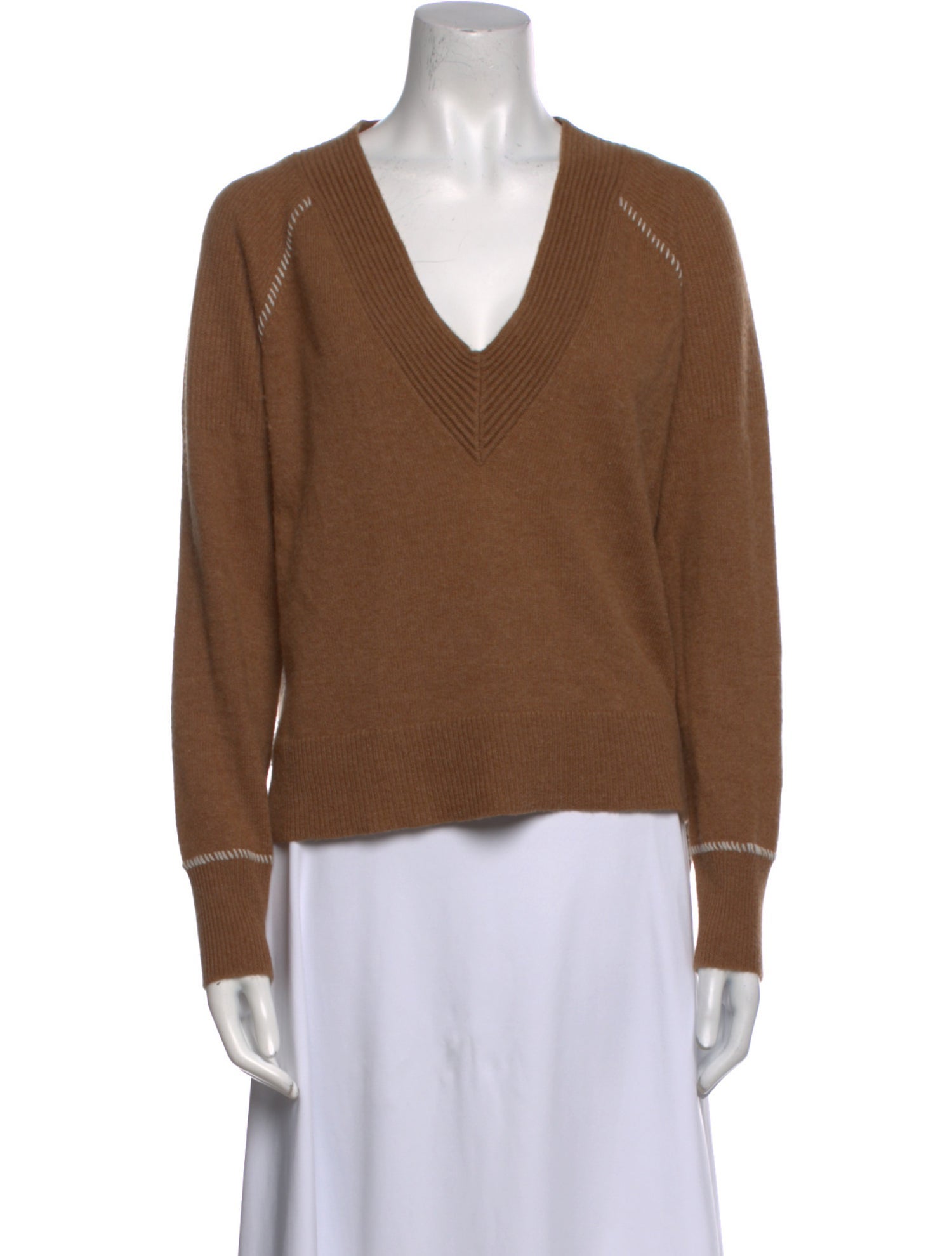 Veronica Beard Cashmere V-Neck Sweater