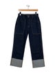 Veronica Beard High-Rise Wide Leg Jeans