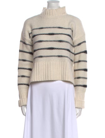 Veronica Beard Wool Striped Sweater