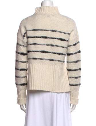Veronica Beard Wool Striped Sweater