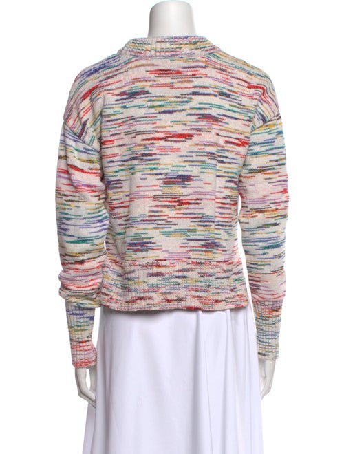 Veronica Beard Striped Mock Neck Sweater